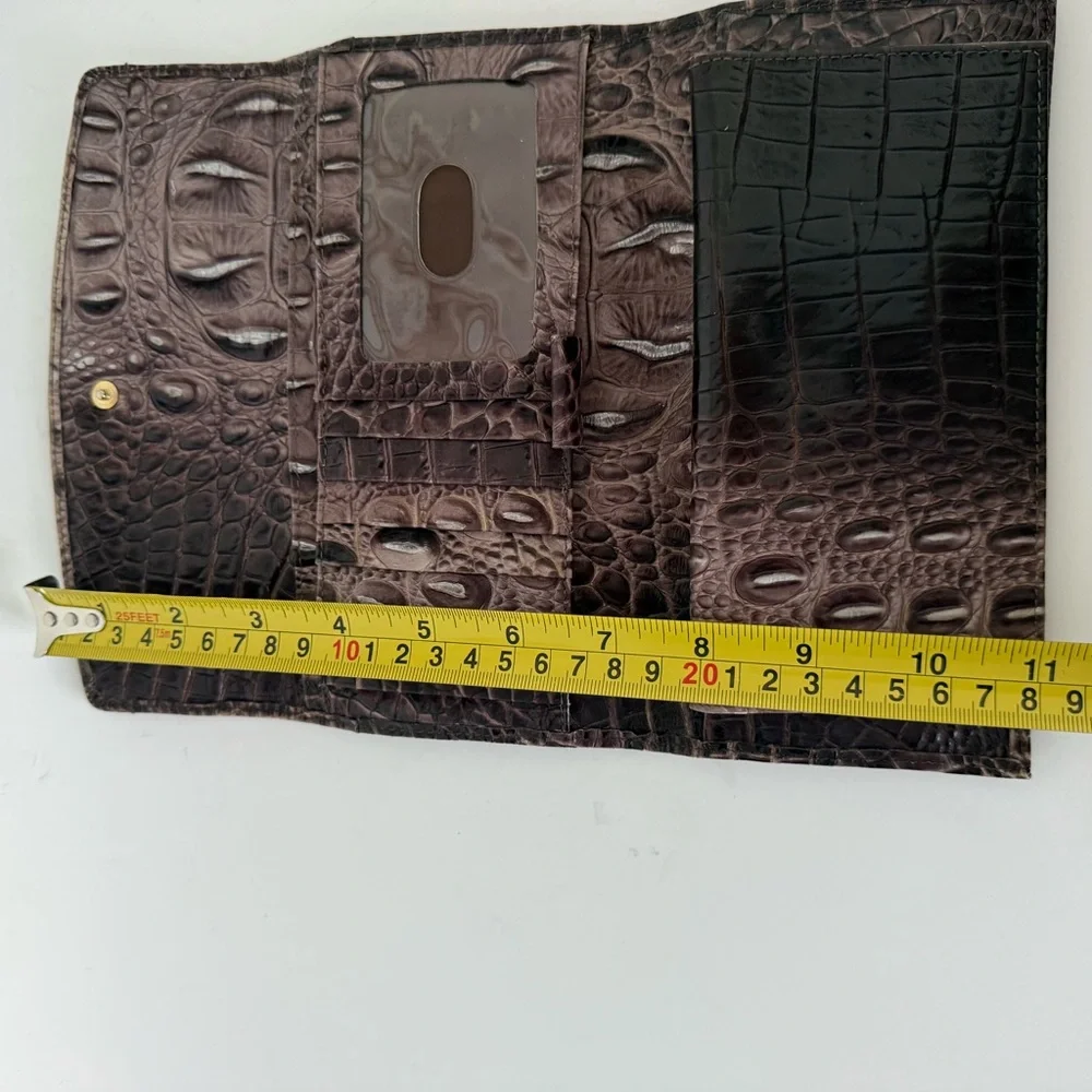 Brahmin Modern Checkbook Melbourne Leather Wallet